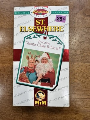 VHS St. Elsewhere Christmas Edition featuring ''Santa Claus Is Dead'' 1992