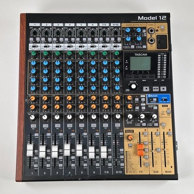 TASCAM Model 12 All-in-One Production Mixer; AS-IS