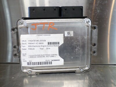 2014 Ford Focus 2.0L Engine Control Module ECM ECU PCM OE P/N: EM5A-12A650-YA *J