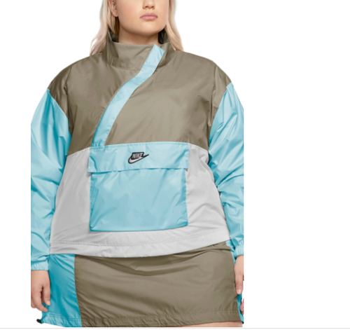Icon Clash Woven Anorak Jacket 