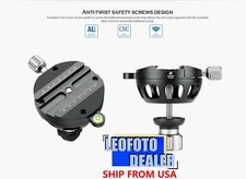 Leofoto YB-100SK Leveling Base with Handle for 100mm Bowl