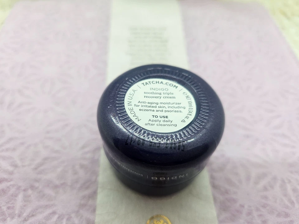 TATCHA INDIGO TRIPPLE RECOVERY CREAM 0,34 oz/10 ml NOVO - Imagem 4 de 4