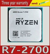 AMD Ryzen 7 2700 8-core 16-thread socket AM4 3.2GHz 65W R7 2700 CPU processor
