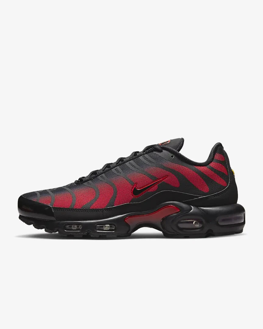 Red and black store tn trainers