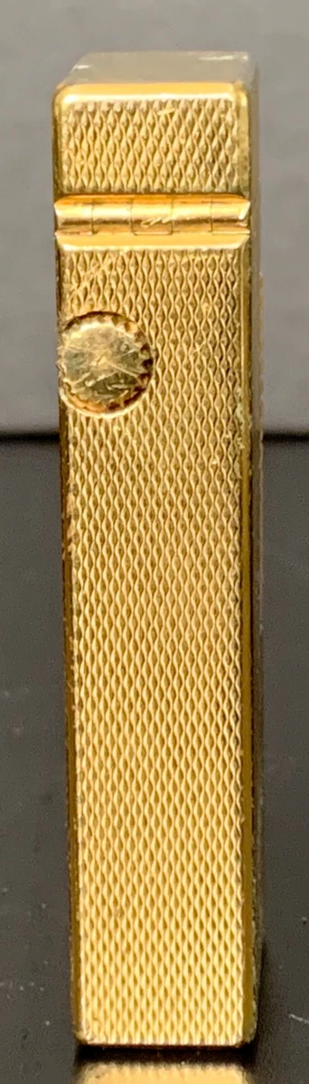 Dunhill Rollagas Lighter Gold Plated With Barley