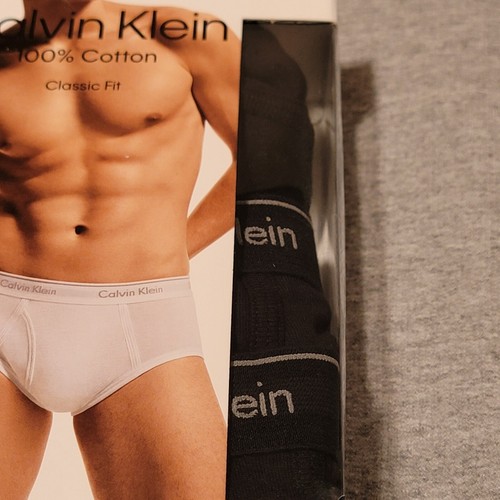 Pack de 3 calzoncillos calvin Klein 2XL para hombre 100 % algodón negros - Imagen 3 de 7