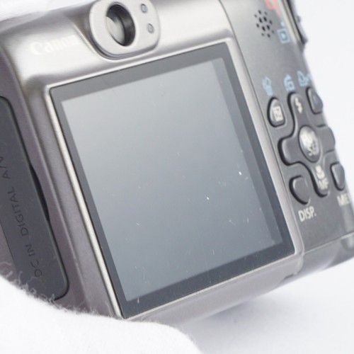 Near mint CANON PowerShot A590 IS Digital Camera Gray Japna - Picture 20 of 24