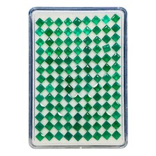 50 Pcs Natural Green Onyx 4mm Princess Cut Top Quality Loose Gemstones Lot