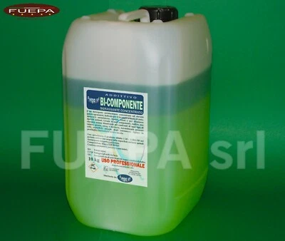 SGRASSATORE BICOMPONENTE DETERGENTE INDUSTRIALE 10 LT. PROFESSIONALE BIFASE