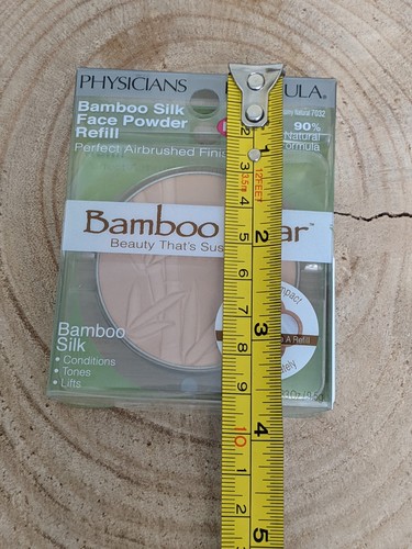 Physicians Formula BAMBOO WEAR Silk Face Powder REFILL Creamy Natural 7032 NEW - Picture 7 of 8