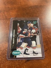 1991-92 Parkhurst Islanders Hockey Card #327 Marty McInnis Rookie RC
