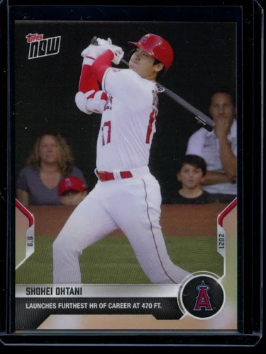 2021 Topps Now #329 Shohei Ohtani Base Card