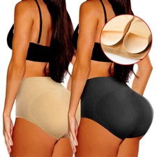 Women Hip Enhancer Fake Ass Padded Butt Lifter Control Panties Underwear Briefs