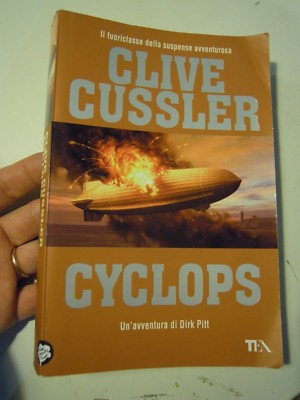 LIBRO di CLIVE CUSSLER '' CYCLOPS '' AVVENTURA DI DIRK PITT  (ST/L-30)