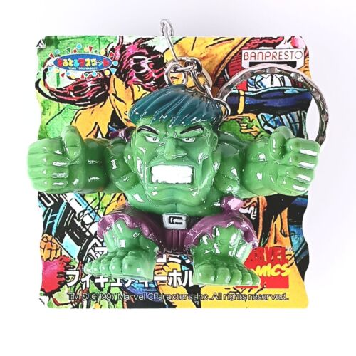 Hulk Marvel Comics Figure Keychain Japanese From Japan F/S - Foto 1 di 8