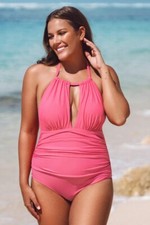 new womens plus size one piece swimsuits