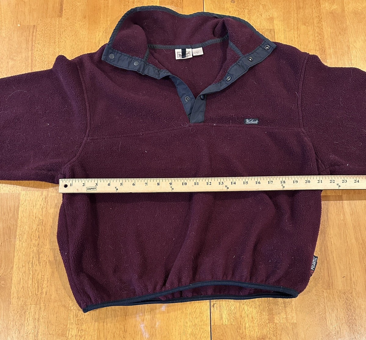 Woolrich Polartec Fleece Sweatshirt Pullover Large | eBay