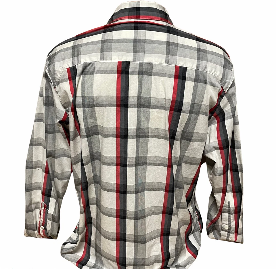 Columbia Men's Plaid Checks Long Sleeve Button Front Omni-Wick Shirt Size Large - Image 2 of 4