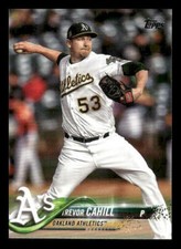 2018 Topps Update #US235 Trevor Cahill Oakland Athletics