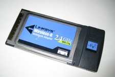 LINKSYS CardBus Wireless-G Notebook Adapter WiFi WLAN LAN PC Card WPC54G