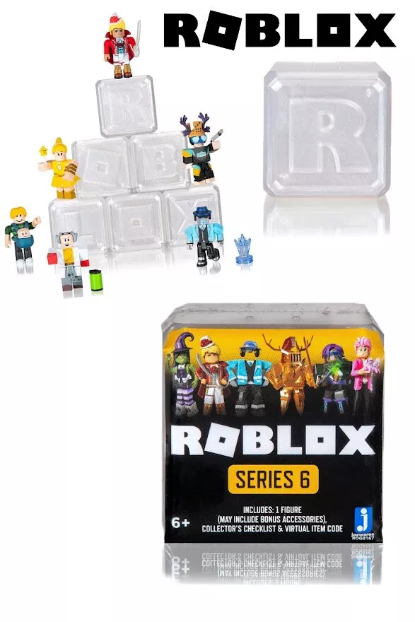  Roblox Celebrity Collection - Series 8 Mystery Figure 6 Pack  [Includes 6 Exclsuive Virtual Items] : Everything Else