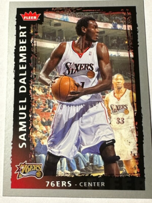 2008-09 Fleer Basketball NBA Philadelphia 76ers Samuel Dalembert