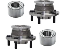 Front and Rear Wheel Hub and Bearing Kit fits Ford Fusion 2006-2012 49BKXS