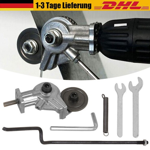 NEU Doppelkopf Elektrische Blechknabber Blechschneider Bohrmaschine BlechschereF - Bild 4 von 12