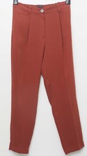 Marks and Spencer size 8 brown trousers 27.5 inches long smart wear