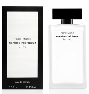 Narciso Rodriguez Pure Musc For Her EDP Spray Full Size 3.3oz / 100ml Sealed