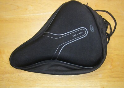 Housse De Selle Vélo Bell Gel Core - Antidérapante, Absorbant Les Chocs, Noir