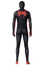 The Across Spider Verse Spiderman Miles Morales Jumpsuit Suit Cosplay Costume US