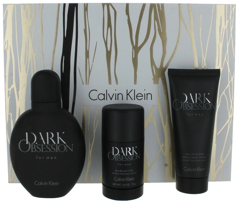 Dark Obsession by Calvin Klein for Men 3pc SET New in Box