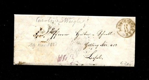 Württ. " Ludwigsburg " 1857 (BLN8)