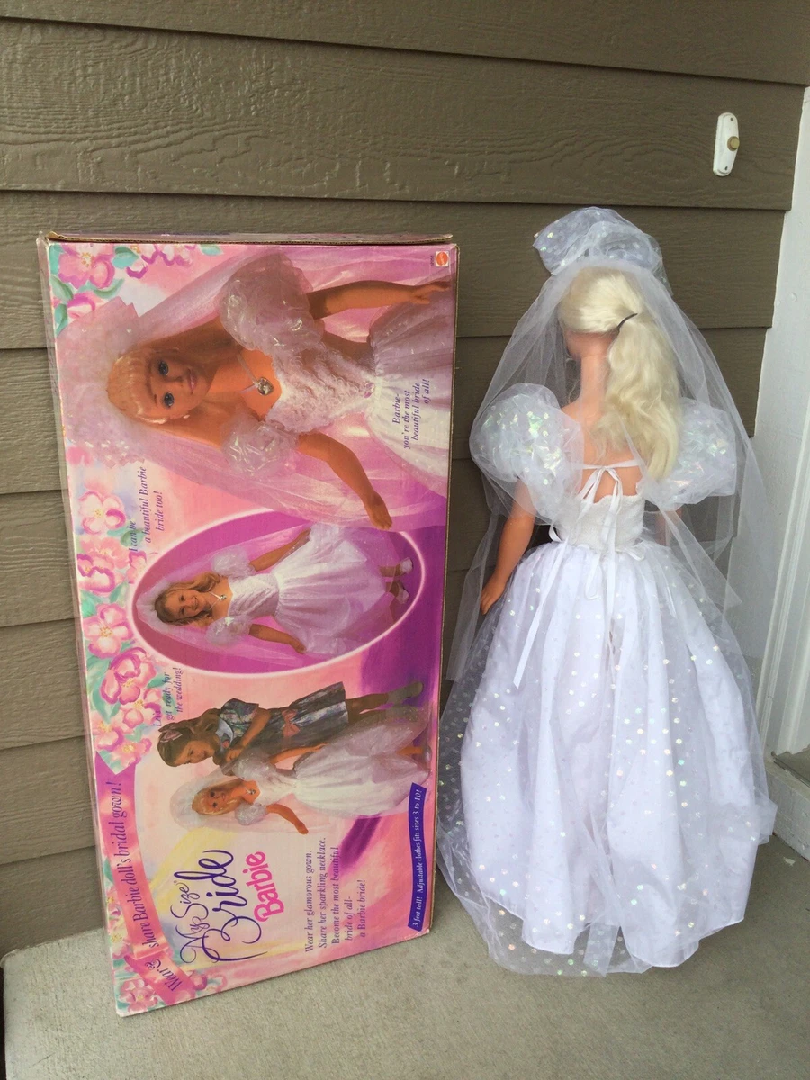 My size bride barbie hot sale
