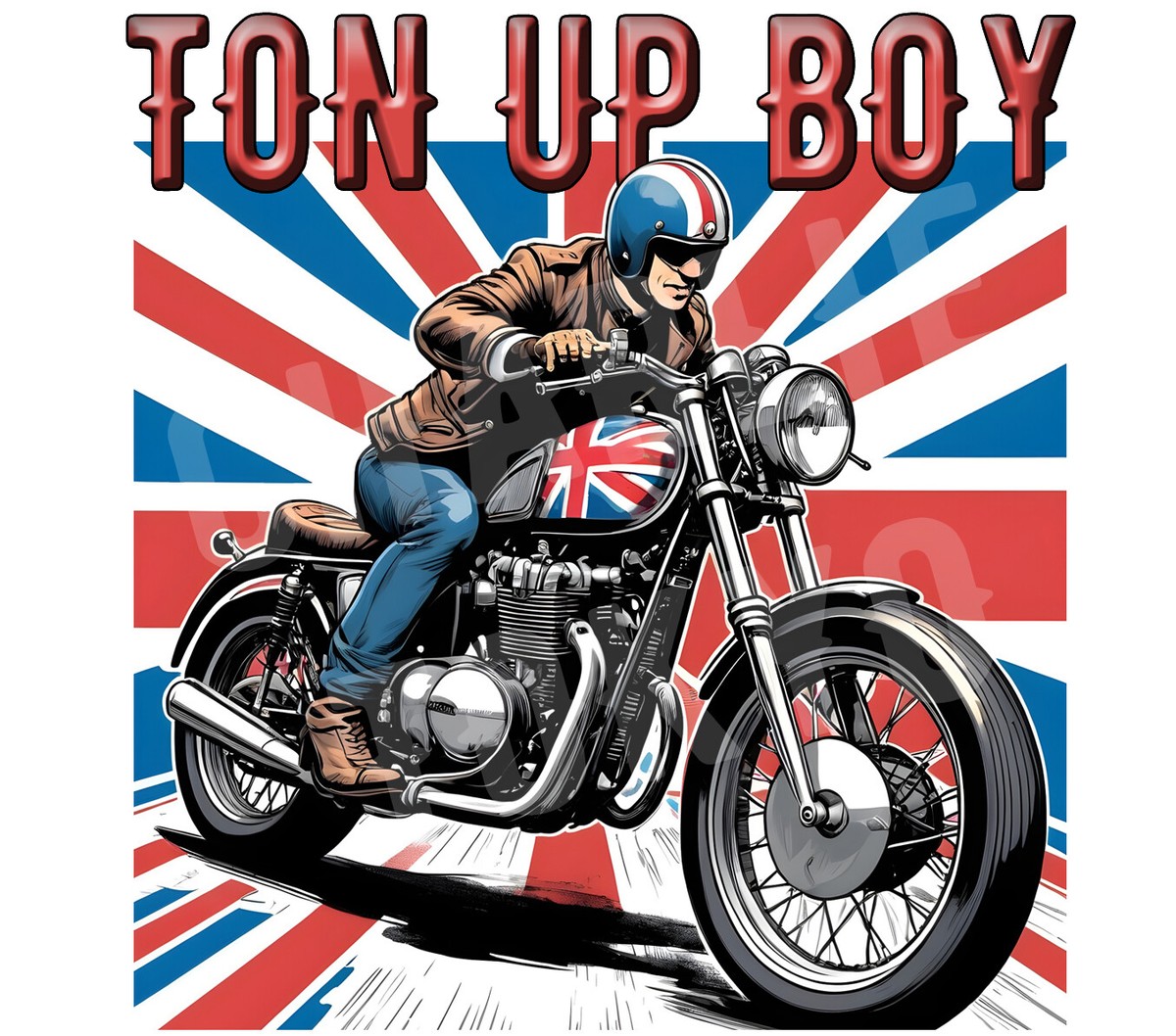 T-Shirt Moto Custom E Cafe Racer - Foto 5
