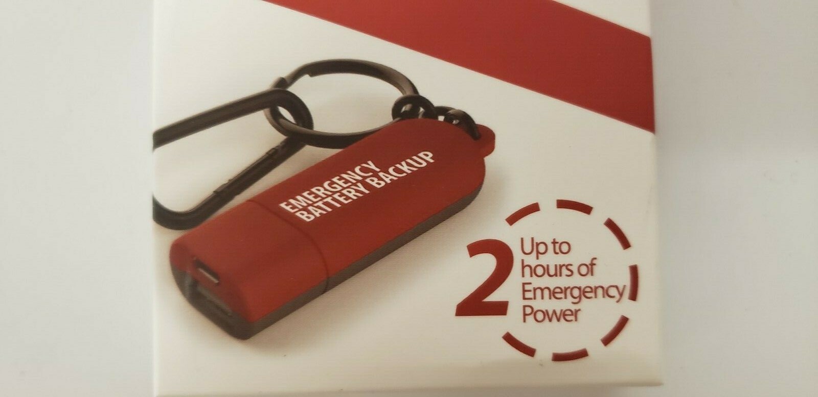 SOLARAY EMERGENCY BOOST 400 mAh PORTABLE CHARGER EMERGENCY BATTERY