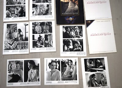 8x USA Pressefotos + Presseheft HOW TO MAKE AN AMERICAN QUILT Winona Ryder