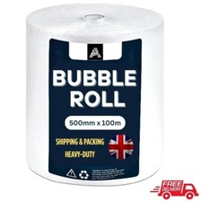 Wrap Bubble Roll 500mm X 100m Long Protect Quality Small Bubbles Air Cushioning
