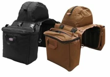 Showman Heavy Nylon Saddle Bag w/ Insulated & Detachable Side Cooler