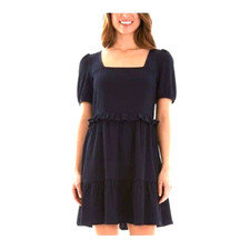 BCX Junior Womens XXS Navy Blue Tiered Fit Fl...