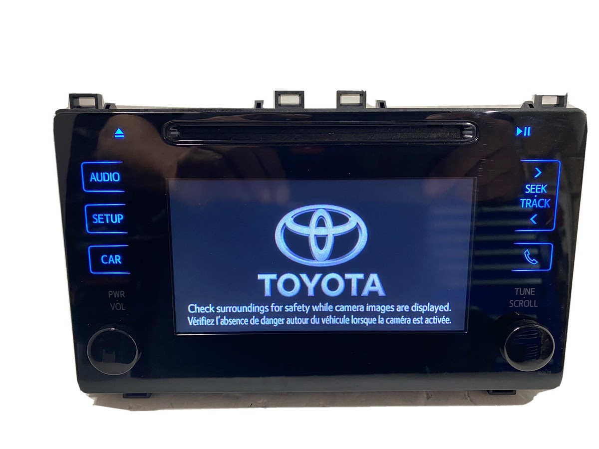2017-2019 Toyota Corolla Radio Stereo CD Player Touch-Screen 86140