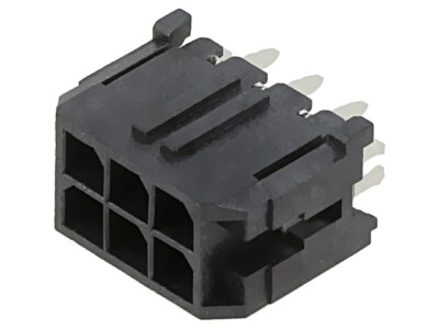 43045-0625 Microfit 3.0 Vert PTH /clip DR 15Au 6Ckt MOLEX