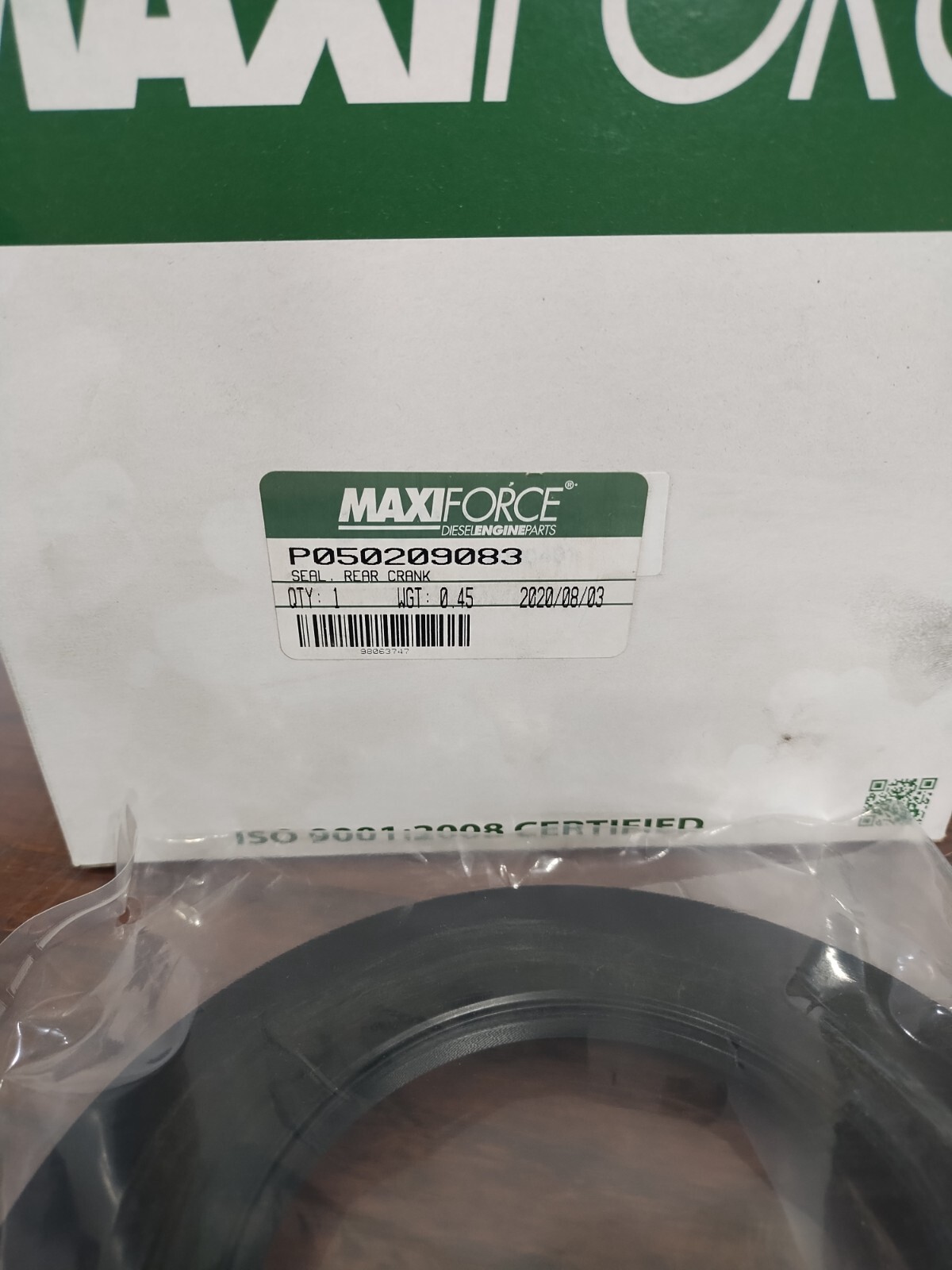 P050209083 Maxi Force Rear Oil Seal