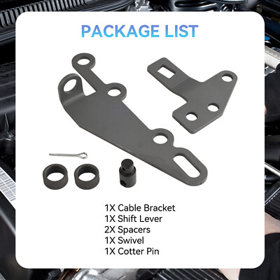 STEEL BRACKET & Lever Kit For Turbo TH400,TH350,TH250 Automatic