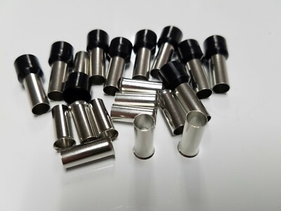 10-Pack 6 Gauge Wire Ferrules - Tin-Copper Terminals For Amplifier & Power Wiring