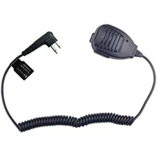 Handheld Walkie Talkie Speaker Microphone Mic for 2 pin Motorola Two Way Radio