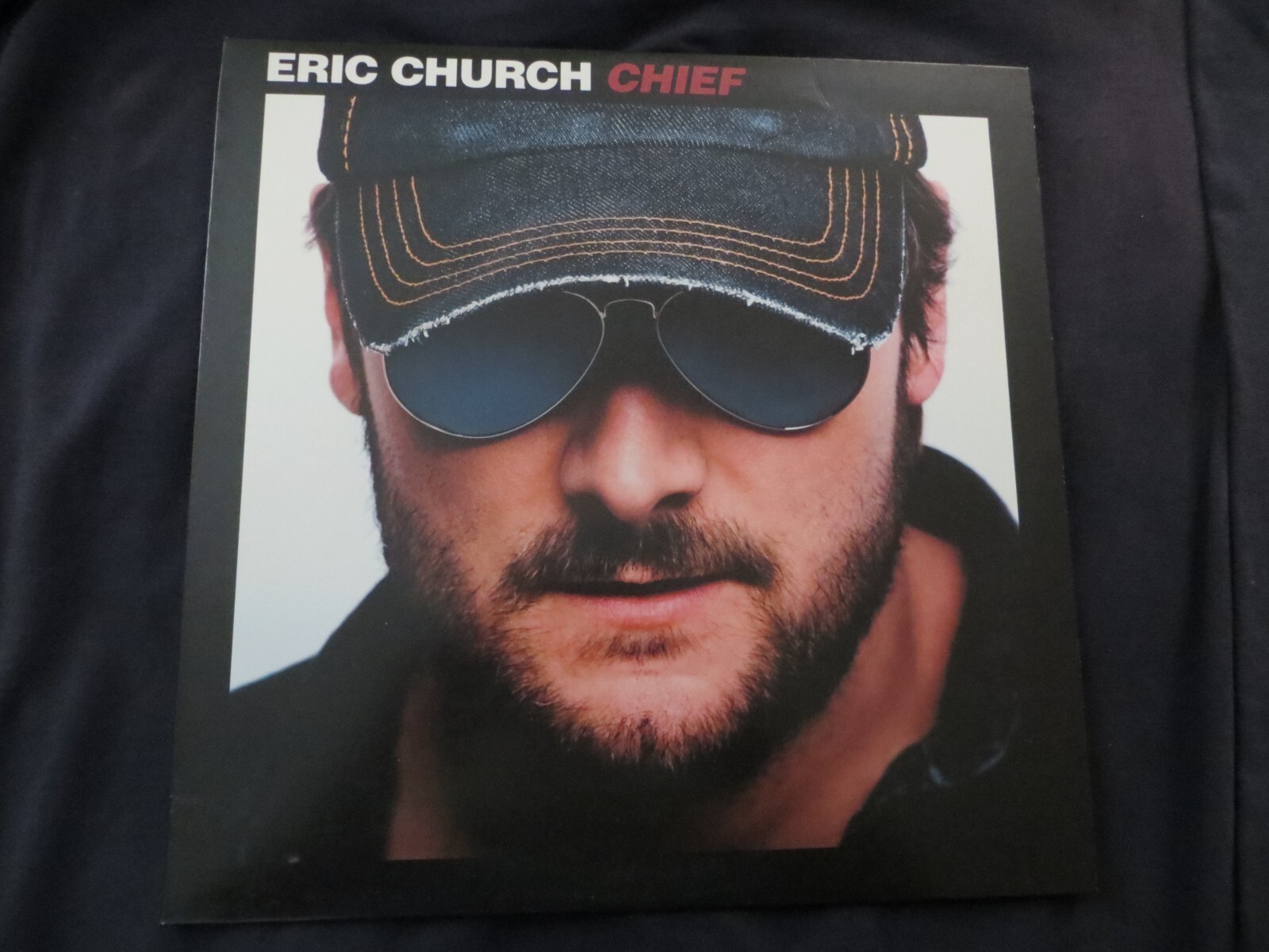 Eric Church"Chief" LP,2019,EMI,2nd Press,Ltd Ed,Red Vinyl,Country
