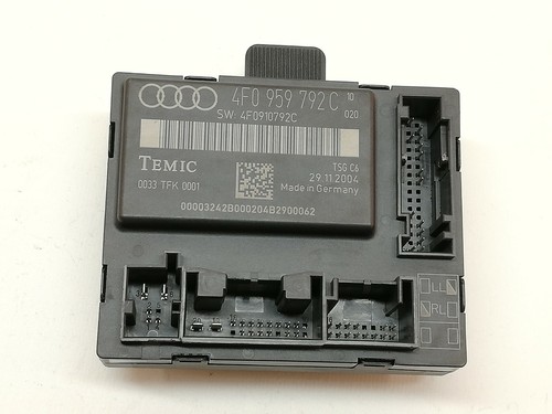 Audi A6 4F  -  Türsteuergerät Tür Steuergerät  vorne links   4F0959792C   (01)