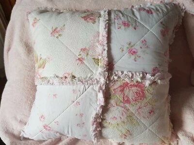 COUSSIN SHABBY CHIC PATCHWORK - Photo 1/2